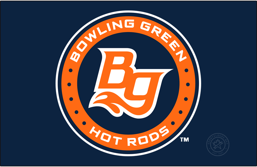 Bowling Green Hot Rods 2021-Pres Primary Dark Logo iron on transfers for clothing